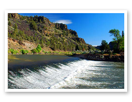 The Crooked River south of Prineville